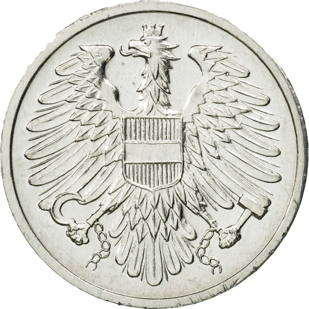 Moneta, Austria, 2 Groschen, 1982, FDC, Alluminio, KM:2876
