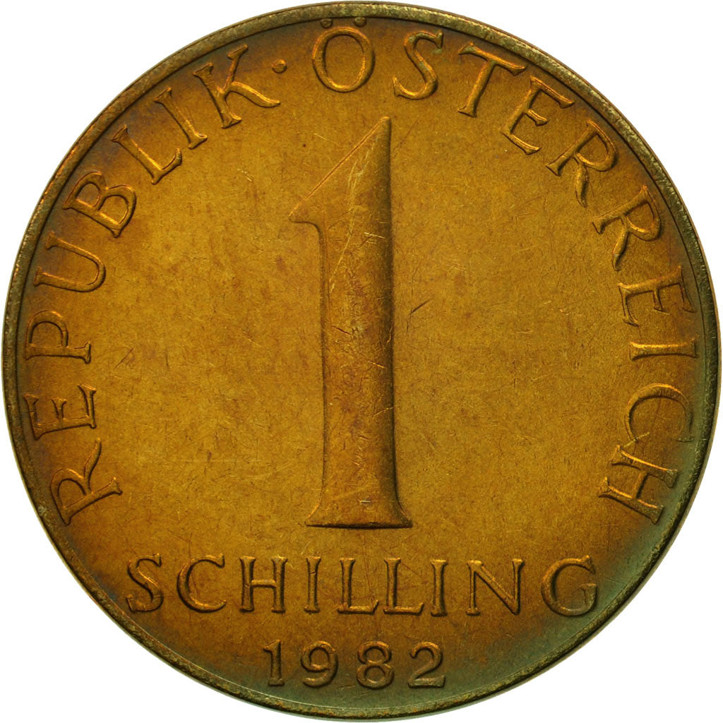 Moneta, Austria, Schilling, 1982, MS(63), Aluminium-Brąz, KM:2886