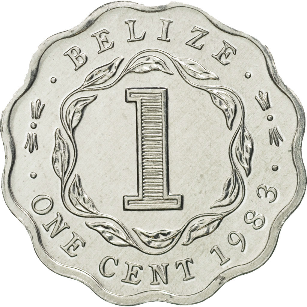 Belize, Cent, 1983, Franklin Mint, MS(65-70), Aluminum, KM:83