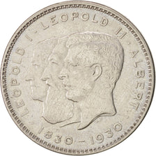 BELGIUM, 10 Francs-10 Frank, Deux / Twee Belgas, 1930, KM #99, EF(40-45),...