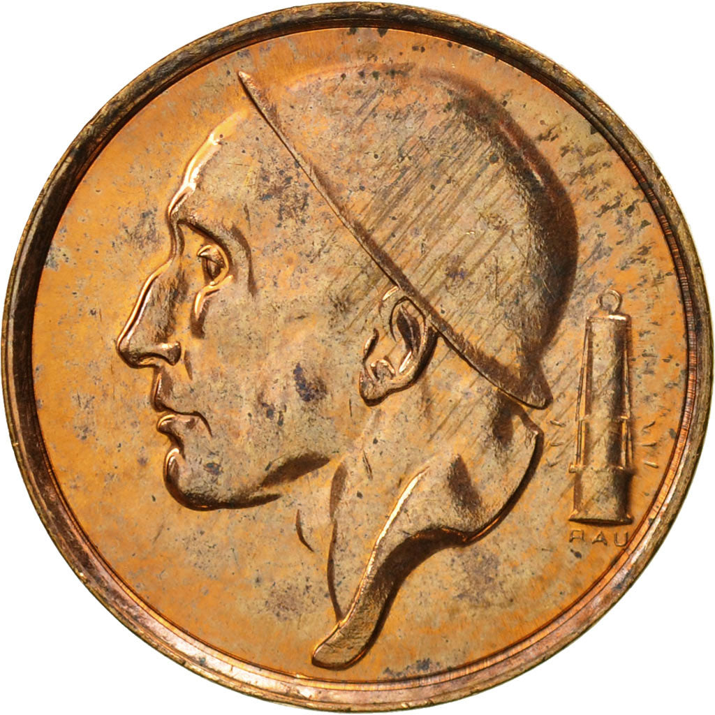 Coin, Belgium, Baudouin I, 50 Centimes, 1982, MS(63), Bronze, KM:148.1