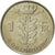 Moneta, Belgia, Franc, 1980, MS(65-70), Miedź-Nikiel, KM:142.1