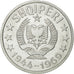 Coin, Albania, 10 Qindarka, 1969, Rome, MS(65-70), Aluminum, KM:45