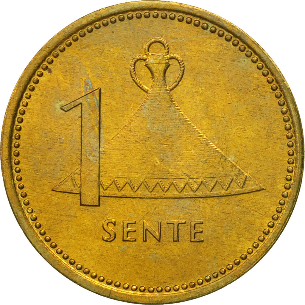 Monnaie, Lesotho, Moshoeshoe II, Sente, 1979, FDC, Nickel-brass, KM:16