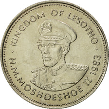 Moneta, Lesotho, Moshoeshoe II, 50 Licente, Lisente, 1983, FDC, Rame-nichel