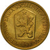 Czechoslovakia, Koruna, 1965, MS(63), Aluminum-Bronze, KM:50