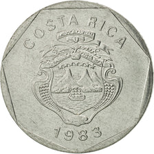 Costa Rica, 5 Colones, 1983, FDC, Stainless Steel, KM:214.1