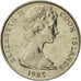 Moneda, Islas Cook, Elizabeth II, 10 Cents, 1983, Franklin Mint, FDC, Cobre -