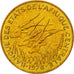 Coin, Central African States, 5 Francs, 1978, Paris, MS(65-70), Aluminum-Bronze