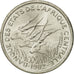 Münze, Zentralafrikanische Staaten, 50 Francs, 1982, Paris, STGL, Nickel, KM:11