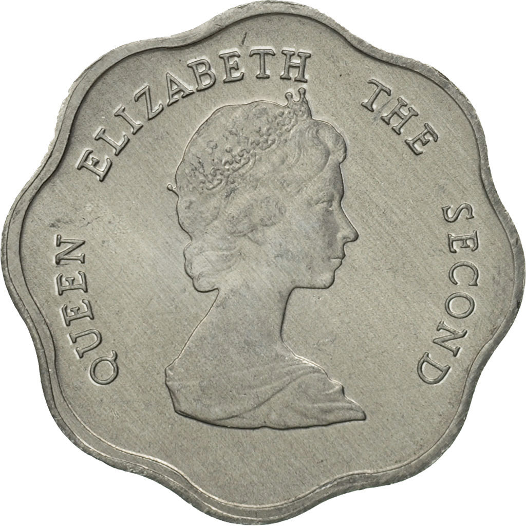 East Caribbean States, Elizabeth II, Cent, 1983, Paris, MS(65-70), Aluminum