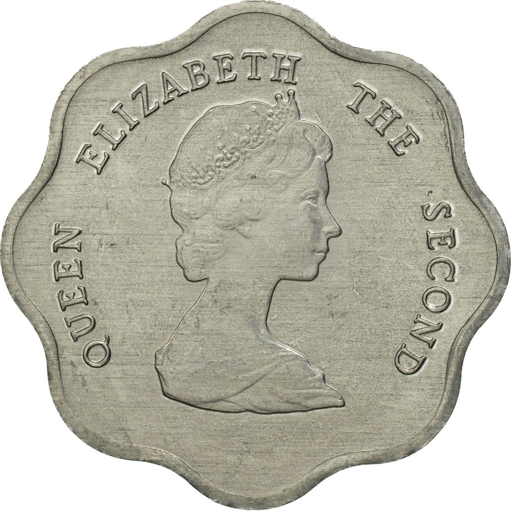 Monnaie, Etats des caraibes orientales, Elizabeth II, 5 Cents, 1981, Paris, FDC