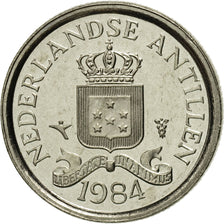 Münze, Netherlands Antilles, Juliana, 10 Cents, 1984, STGL, Nickel, KM:10