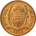 Moneta, Botswana, 5 Thebe, 1984, British Royal Mint, FDC, Bronzo, KM:4