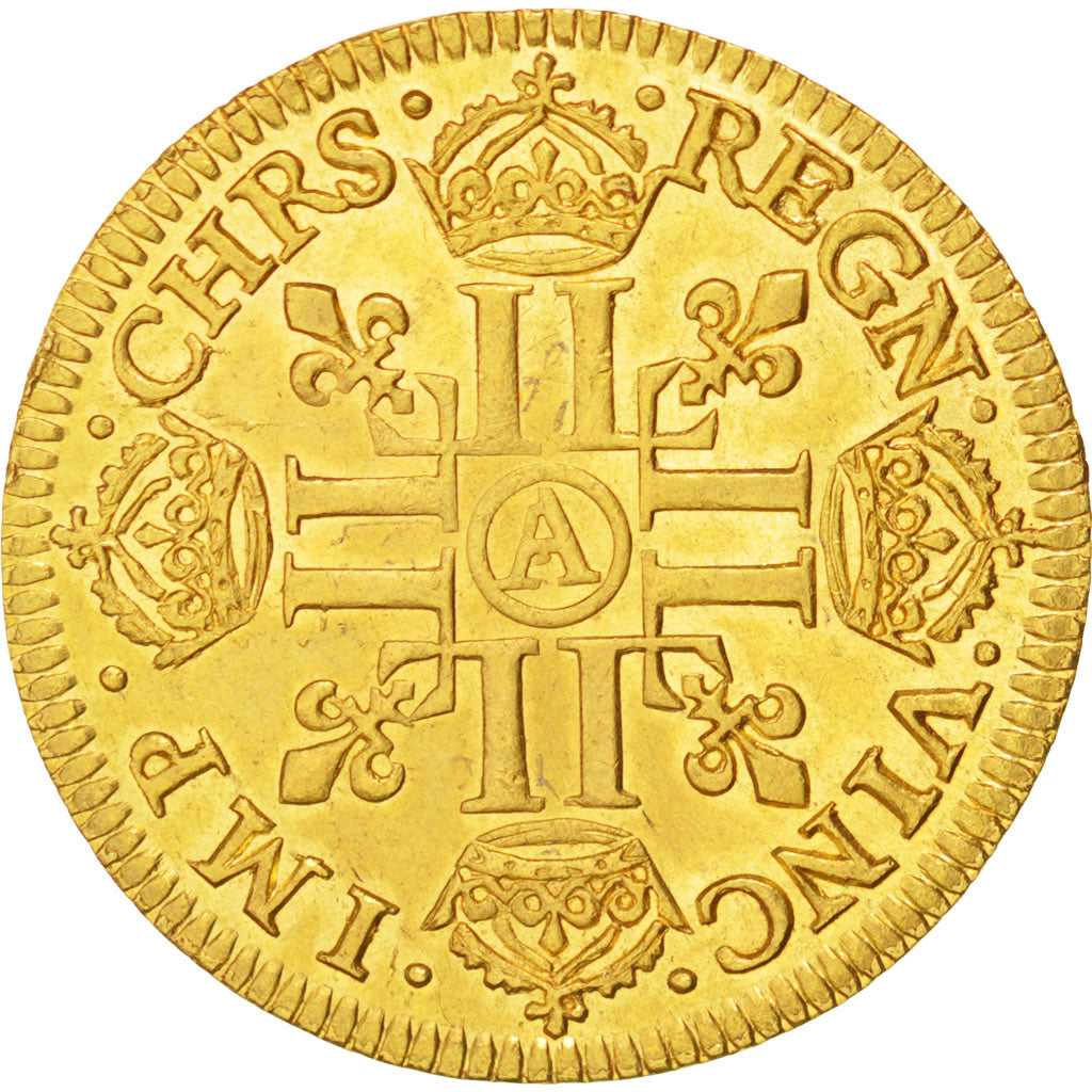 France, Louis XIII, Louis d'or, 1642, Gold, KM:104, PCGS UNC Details