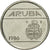 Moneda, Aruba, Beatrix, 5 Cents, 1986, Utrecht, FDC, Níquel aleado con acero