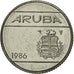 Moneda, Aruba, Beatrix, 10 Cents, 1986, Utrecht, FDC, Níquel aleado con acero