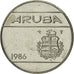 Monnaie, Aruba, Beatrix, 25 Cents, 1986, Utrecht, FDC, Nickel Bonded Steel, KM:3