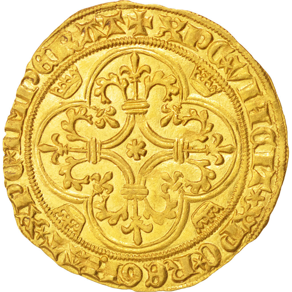 Moneta, Francia, Ecu d'or, Tournai, SPL-, Oro, Duplessy:369