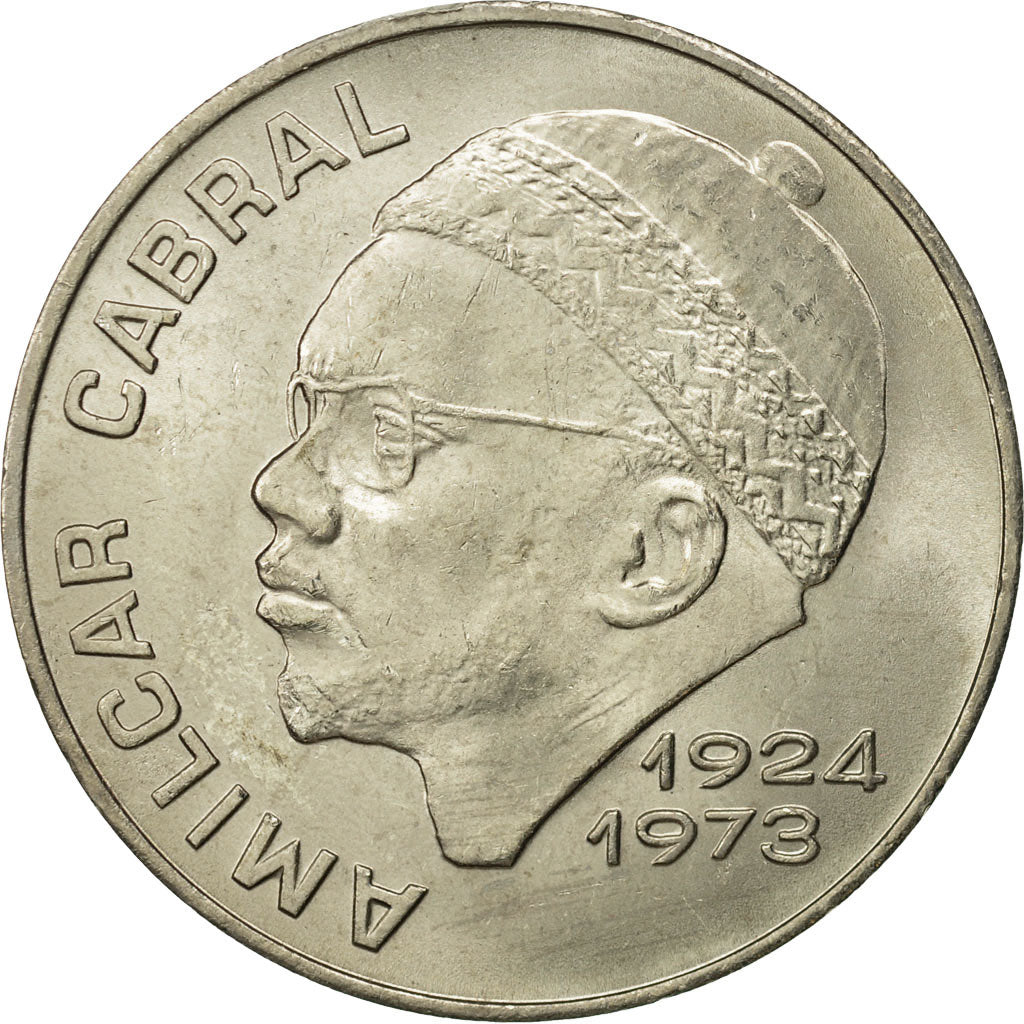 Coin, Cape Verde, 50 Escudos, 1977, MS(65-70), Copper-nickel, KM:21