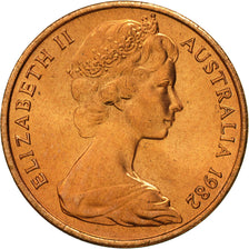 Coin, Australia, Elizabeth II, Cent, 1982, MS(65-70), Bronze, KM:62