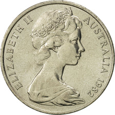 Coin, Australia, Elizabeth II, 20 Cents, 1982, MS(65-70), Copper-nickel, KM:66