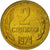 Moneta, Bulgaria, 2 Stotinki, 1974, SPL, Ottone, KM:85