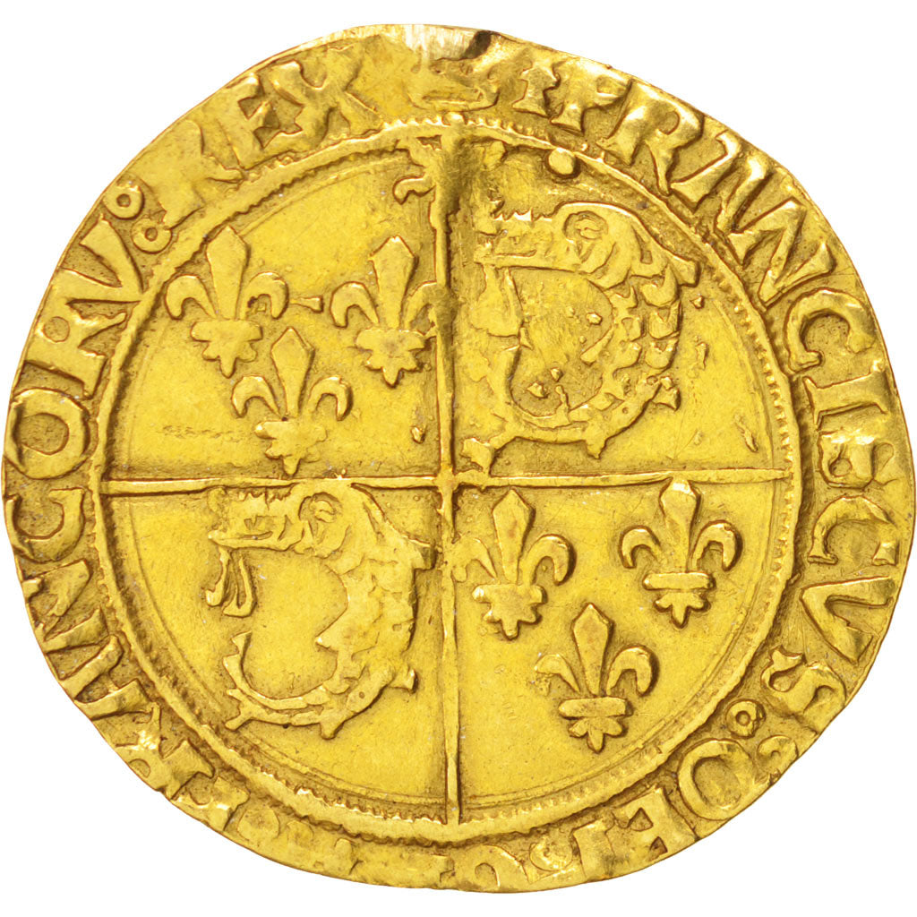 FRANCE, Ecu d'or, Crémieu, EF(40-45), Gold, Duplessy #782, 3.34