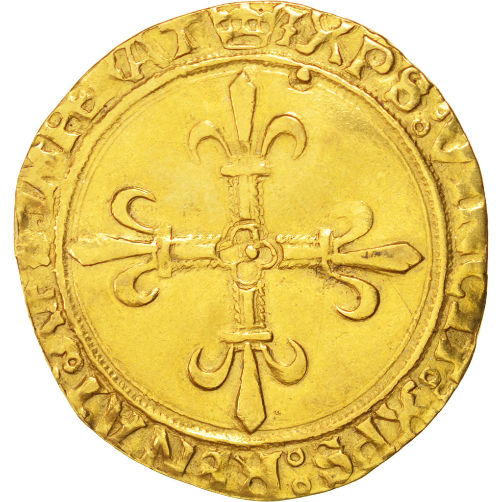 FRANCE, Ecu d'or, Crémieu, EF(40-45), Gold, Duplessy #782, 3.34