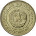 Moneta, Bulgaria, 50 Stotinki, 1974, MS(65-70), Mosiądz niklowy, KM:89