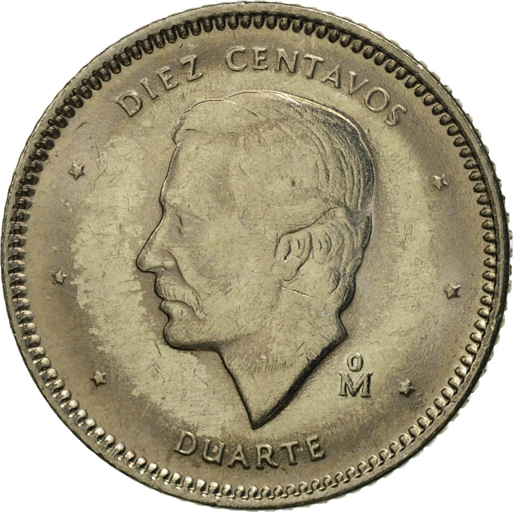 Moneta, Repubblica domenicana, 10 Centavos, 1984, Dominican Republic Mint