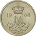 Coin, Denmark, Margrethe II, 10 Öre, 1984, Copenhagen, MS(65-70)