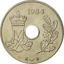 Coin, Denmark, Margrethe II, 25 Öre, 1984, Copenhagen, MS(65-70)