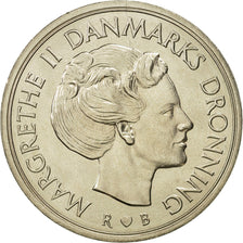 Danemark, Margrethe II, 5 Kroner, 1984, Copenhagen, FDC, Copper-nickel, KM:863.3
