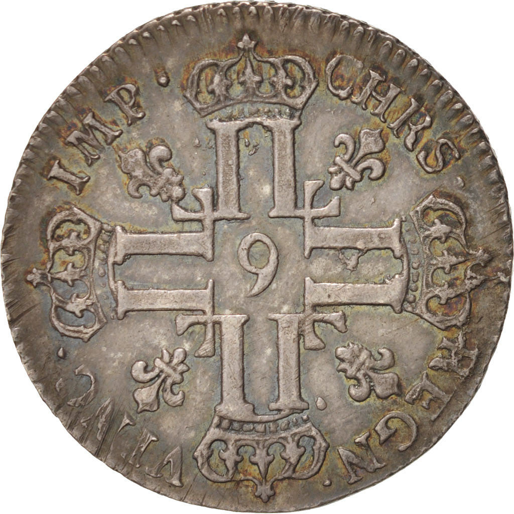 Coin, France, Louis XV, Petit Louis d'argent (3 livres), 1/3 Ecu, 1720, Rennes