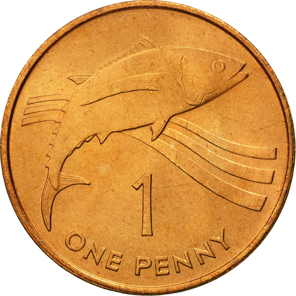 SAINT HELENA & ASCENSION, Elizabeth II, Penny, 1984, British Royal Mint