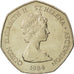 SAINT HELENA & ASCENSION, Elizabeth II, 50 Pence, 1984, British Royal Mint