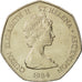 SAINT HELENA & ASCENSION, Elizabeth II, 50 Pence, 1984, British Royal Mint, FDC