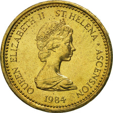 SAINT HELENA & ASCENSION, Elizabeth II, Pound, 1984, British Royal Mint