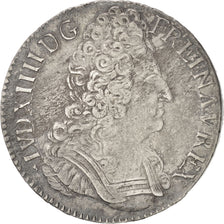 FRANCE, Écu aux 3 couronnes, ECU, 1709, La Rochelle, KM #386.7, EF(40-45), ...