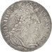 FRANCE, Écu aux 3 couronnes, ECU, 1709, La Rochelle, KM #386.7, EF(40-45), ...