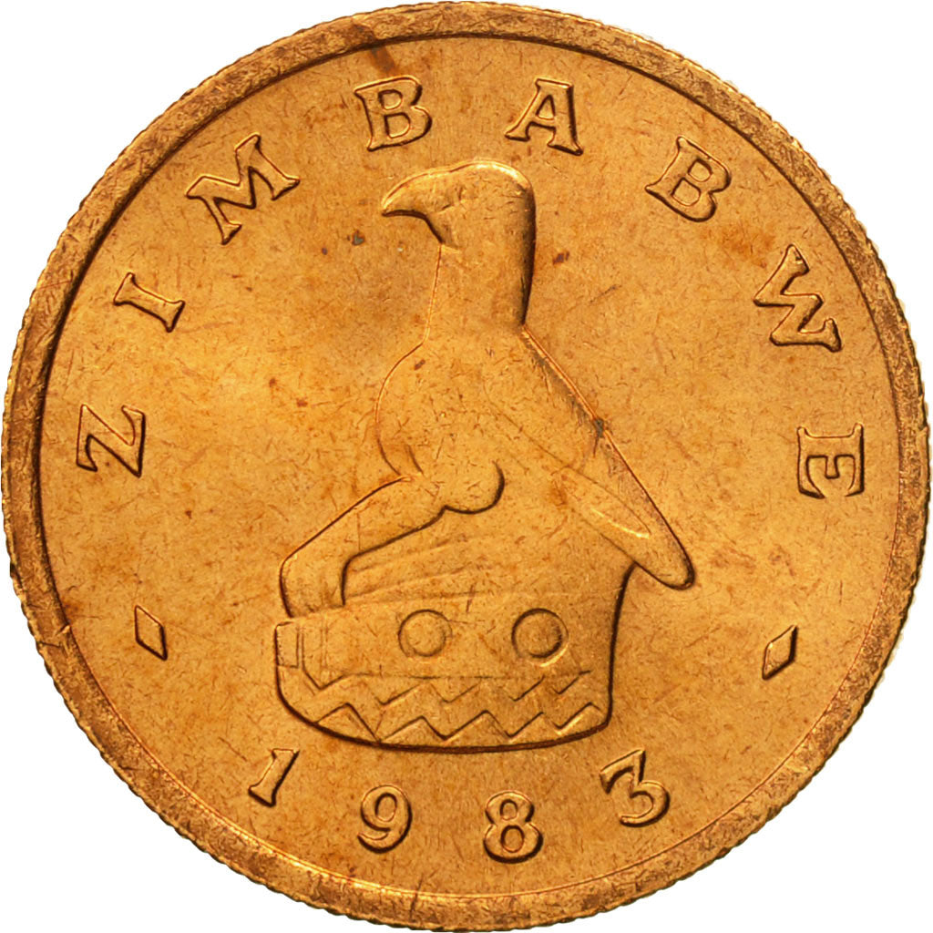 Zimbabue, Cent, 1983, FDC, Bronce, KM:1