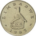 Coin, Zimbabwe, 20 Cents, 1983, MS(65-70), Copper-nickel, KM:4