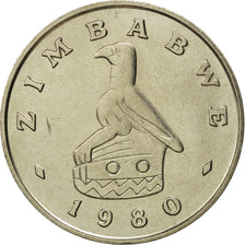 Zimbabwe, Dollar, 1980, FDC, Rame-nichel, KM:6