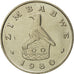Zimbabwe, Dollar, 1980, MS(65-70), Copper-nickel, KM:6