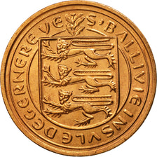 Munten, Guernsey, Elizabeth II, 2 Pence, 1979, Heaton, UNC-, Bronze, KM:28