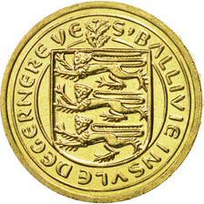 Guernsey, Elizabeth II, Pound, 1981, Heaton, MS(65-70), Nickel-brass, KM:37