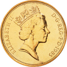 Coin, Great Britain, Elizabeth II, 2 Pence, 1985, MS(65-70), Bronze, KM:936