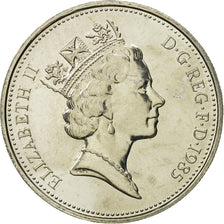 Coin, Great Britain, Elizabeth II, 5 Pence, 1985, MS(65-70), Copper-nickel