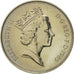Great Britain, Elizabeth II, 10 Pence, 1985, MS(65-70), Copper-nickel, KM:938